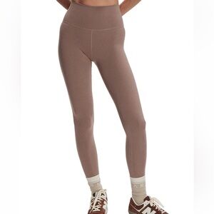 NEW Varley FreeSoft High Waist Leggings in Deep Taupe